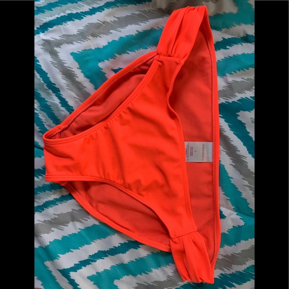 Coral Swim Bottoms Size Large